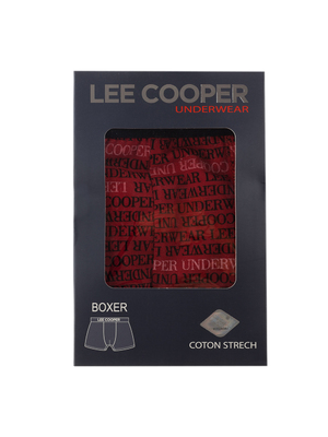 Lee Cooper - Satlite piros férfi boxeralsó << lejárt 573