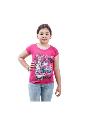 Monster High Freaky rózsaszín rövid ujjú póló lányoknak << lejárt 151690