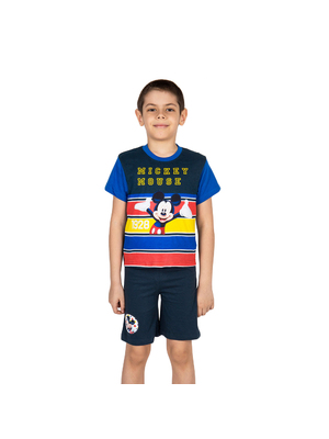 Mickie Mouse 1928 navy kék gallér szalaggal fiú öltözék << lejárt 695899