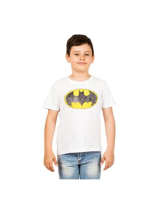 Batman Logo fehér fiú póló << lejárt 260873