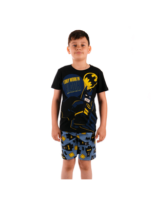 Lego Batman I Only Work in Black fekete fiú pizsama << lejárt 810694