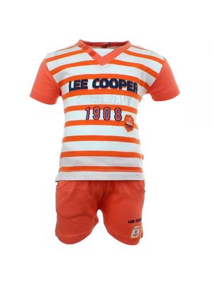 Lee Cooper - Royal Navy narancssárga fehér csíkkal baba öltözék << lejárt 768985