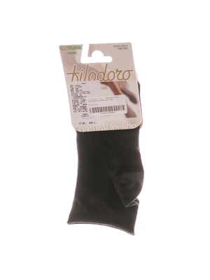 Cottone Mini Calzino 2 fekete női zokni << lejárt 619607