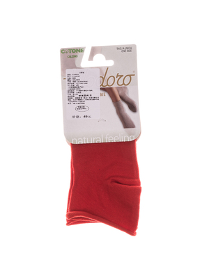 Cottone Mini Calzino piros női zokni << lejárt 81820