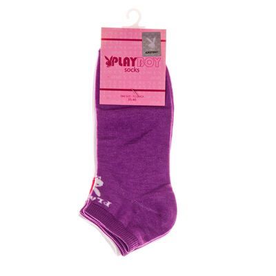 Playboy lila, fehér és rózsaszín 3 pár női zokni szett << lejárt 4139972 41 fotója
