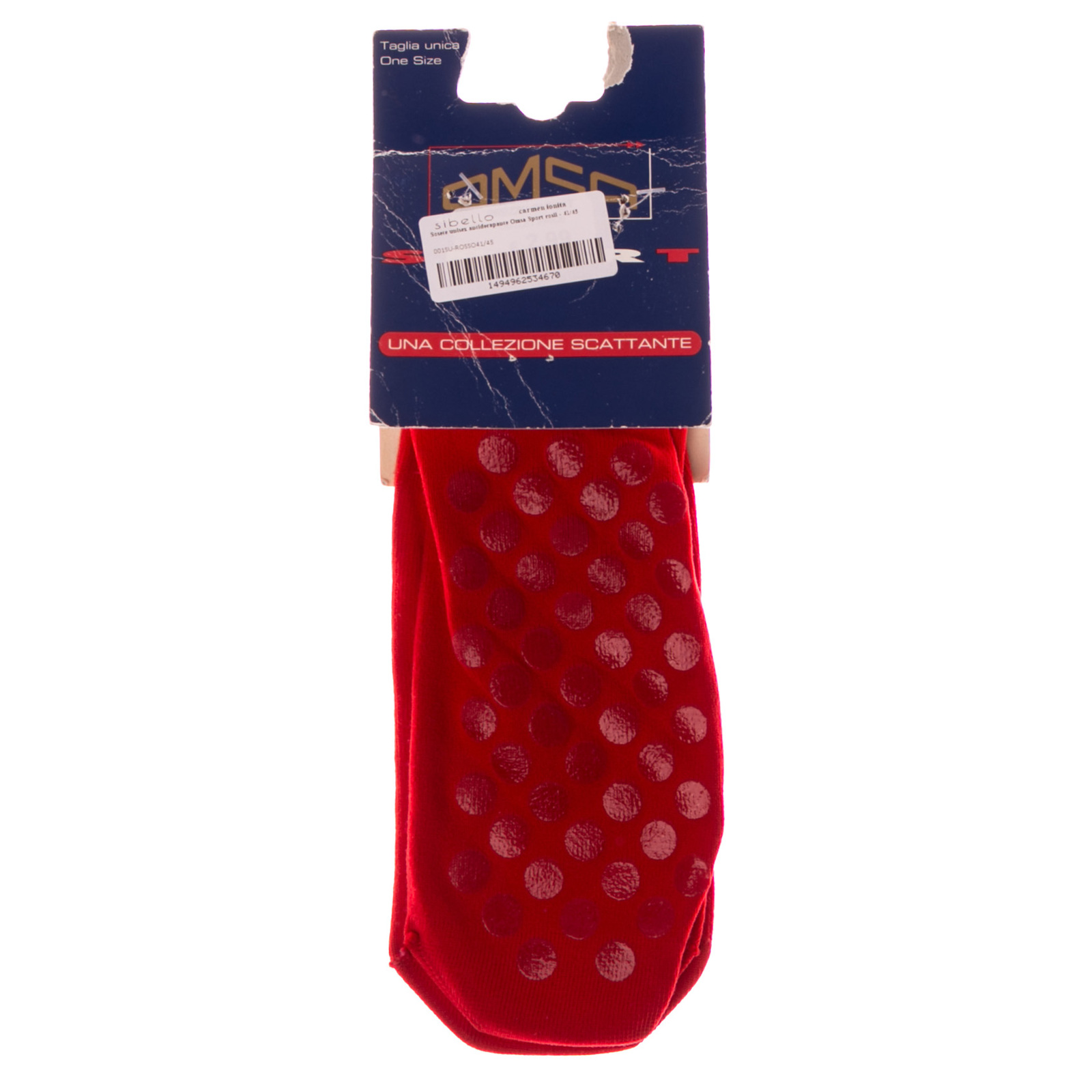 Omsa Sport piros uniszex csúszásgátló zokni << lejárt 9943915 95 fotója