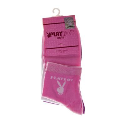 Playboy lila, fehér és rózsaszín 3 pár női zokni szett << lejárt 2600810 20 fotója