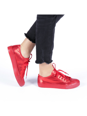 Carlita piros női tornacipő << lejárt 71310