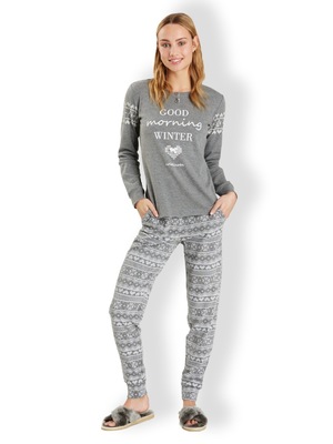 Winter Grey - olasz női pizsama << lejárt 139040