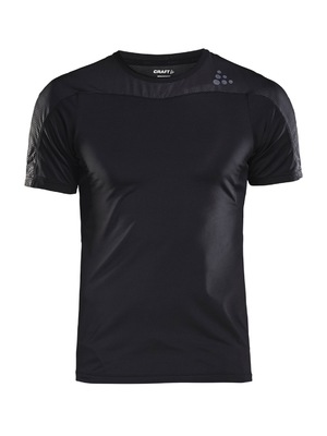 CRAFT Run Shade funkcionális férfi póló, fekete << lejárt 876500