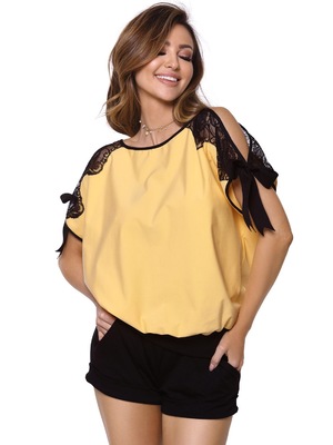 Chiara női pizsama, sárga << lejárt 674022