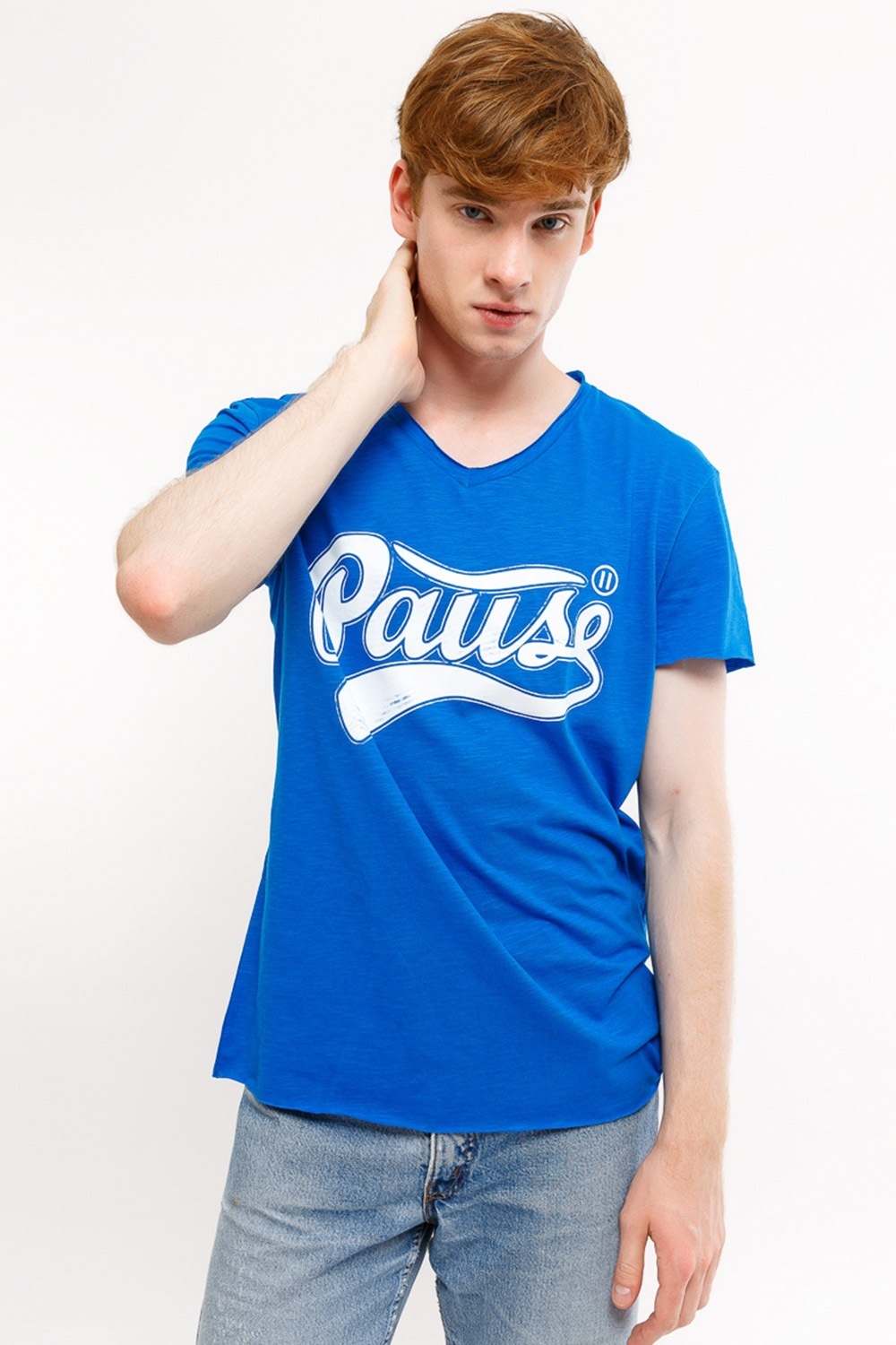 MF Pause férfi póló fotója