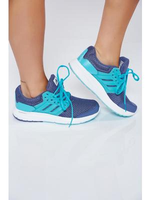 Kék Adidas hétköznapi a talp nagyon könnyű sport cipő függőleges csíkok << lejárt 628151