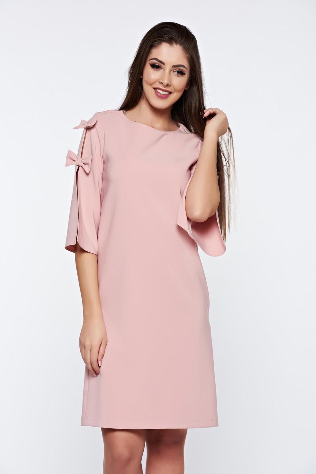 Rózsaszínű LaDonna elegáns bő szabás ruha kivágott ujjrész << lejárt 4842673 47 fotója