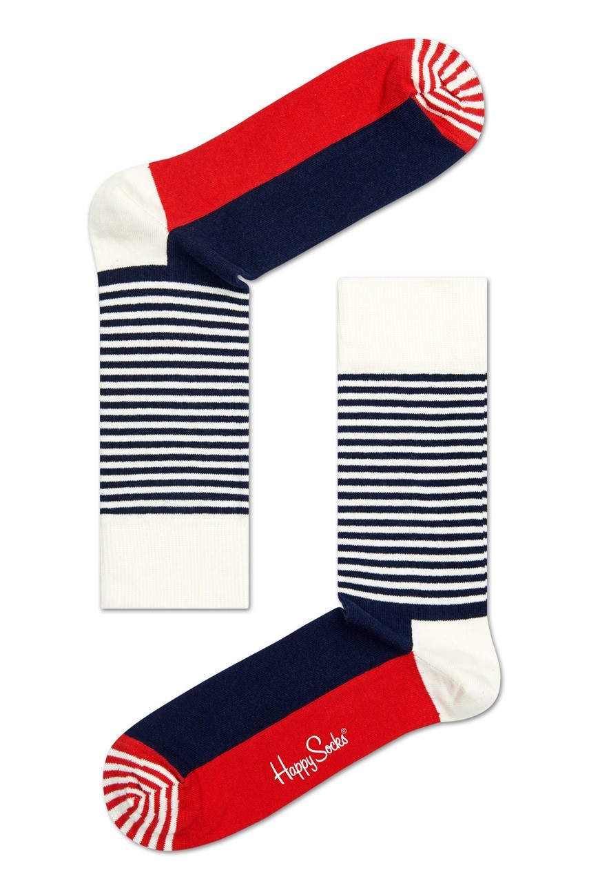 Happy Socks - Zokni Half Stripe fotója