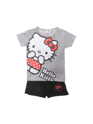 Hello Kitty lány szürke öltözék fekete nadrággal << lejárt 450887
