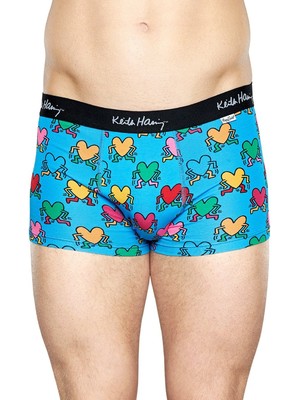 Happy Socks - Boxeralsó Keith Haring Running Hearts
