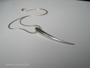 Ezüst nyaklánc hosszú csepp alakú medállal - 1 Ft! << lejárt 9242208 59 fotója