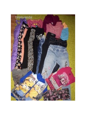 Lány őszi,téli ruhacsomag 122-128, 7-8év,Overál,Minions,Gap,Disney,Wrangler,Levi's,Lee,My77,C&a << lejárt 642001