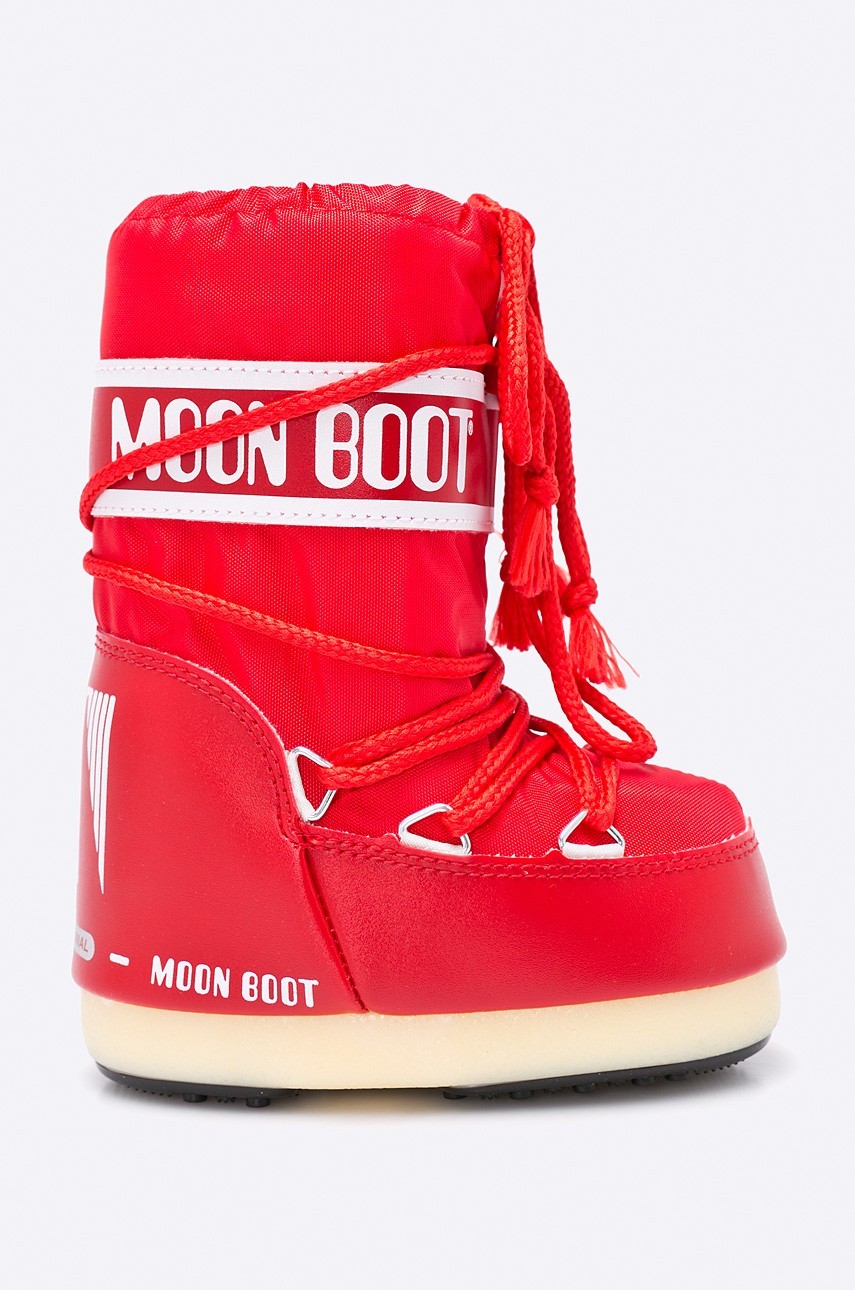 Moon Boot - Gyerek hócipő Nylon Rosso fotója