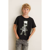 Mango Kids - Gyerek T-shirt Simpson 104-164 cm