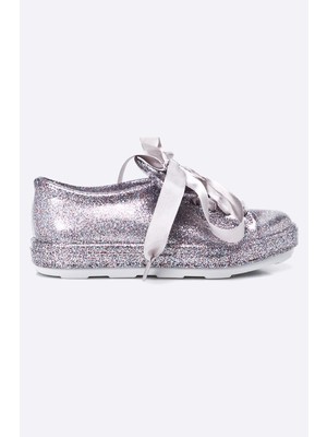 Melissa - Gyerek cipő Silver Glitter