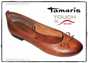 Gyönyörű, valódi bőr TAMARIS Touch it balerina cipő (40-es)- 1 Ft-ról << lejárt 677704 47 fotója