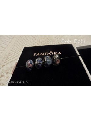 Pandora muránói replika charmok (ezüst, üveg) << lejárt 570747