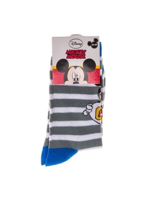 Mickey Mouse kék szürkével gyerek zokni << lejárt 668389