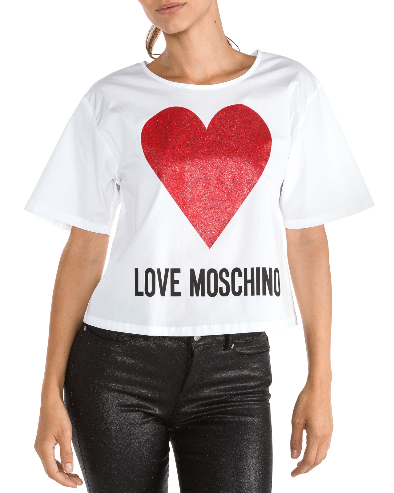 Love Moschino Póló Fehér << lejárt 7688581 94 << lejárt 1259366 50 << lejárt 1565922 98 fotója