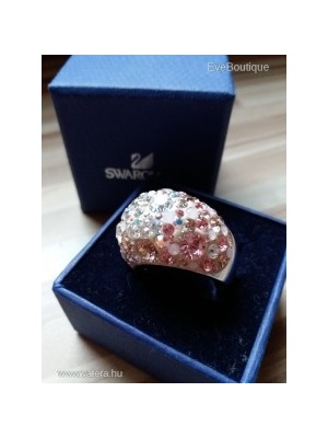 Swarovski Crystal Pink Chic 62-es gyűrű újszerű! << lejárt 217439