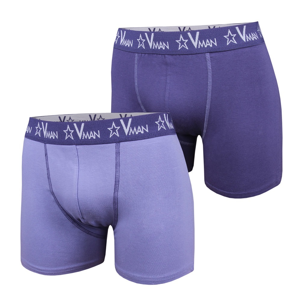 VIANIA Vman Blue Violet férfi boxeralsó 2 db-os csomagolás << lejárt 1077554 91 fotója