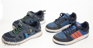 Márkás, 4 db-os fiú 32-es cipőcsomag használtan (Nike, DD Step, Skechers, Adidas) << lejárt 9703053 59 fotója