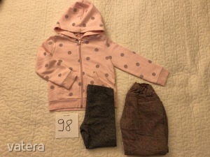 3 darabos 98-as H&M kislány ruhacsomag nadrágok + pulcsi << lejárt 5669036 40 fotója