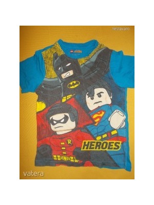 DC Comics LEGO Super HEROES póló - 8-9 év- 5 vásárolt termékből a legolcsóbb AJÁNDÉK! (99) << lejárt 302113