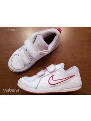 30 Nike fehér bőr cipő UK 12 bth 19,5cm << lejárt 922035