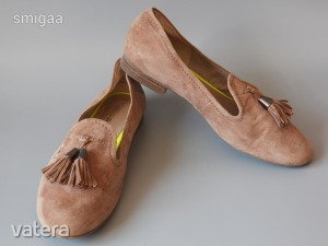 TAMARIS velúrbőr belebújós komfort cipő, loafer 38 -as << lejárt 4735614 21 fotója