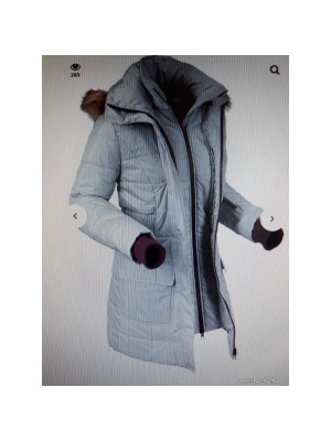 Női téli kabát, 2-az1-ben steppelt Outdoor kabát ÚJ! 46-os Gyönyörű! << lejárt 187722