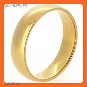 Csoda szép arany filled eljegyzési karika gyűrű 17 es AKCIÓ << lejárt 6234649 11 fotója