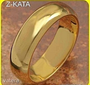 Csoda szép arany filled eljegyzési karika gyűrű 17,5 mm es AKCIÓ << lejárt 3742736 92 fotója