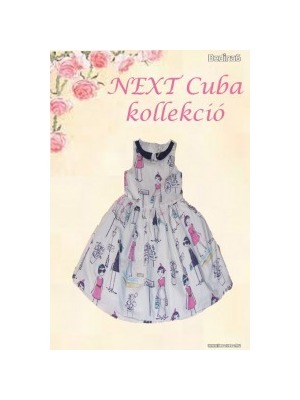 NEXT lányok-kutyák-virágok mintás ruha a Cuba koll.-ból 104-es méretben (3-4év) << lejárt 467423