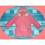 Szörmekapucnis őszi - téli kabát 146 - 152 cm. << lejárt 931682