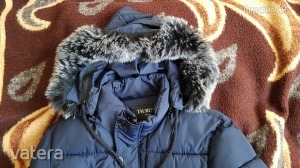 Téli kabát 12 év körüli gyermeknek - bélelt, levehető kapucnis, cipzár és patent << lejárt 628622 88 fotója
