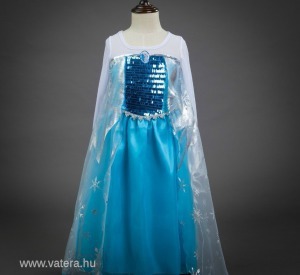 Frozen Jégvarázs Elsa Elza Anna farsangi ruha jelmez új azonnal postázom 130-as méretb << lejárt 7794410 59 fotója