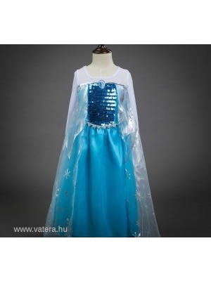 Frozen Jégvarázs Elsa Elza Anna farsangi ruha jelmez új azonnal postázom 130-as méretben << lejárt 789133