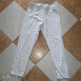 F&F 164-es 14-15 év csajos kislány fehér leggings minden 1Ft !!!! << lejárt 41000