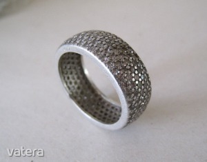 Széles ezüst gyűrű kövekkel kirakva, akár karácsonyra! - 1 Ft! << lejárt 3644884 45 fotója