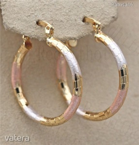 nagy karika fülbevalók nőknek arany színű kerek fülbevalók luxus ékszerek évforduló aj << lejárt 598852 93 fotója