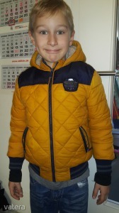 Téli kabát Gyerek téli kabát 122-es méret Bélelt meleg << lejárt 2845035 8 fotója