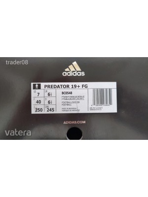 adidas PREDATOR 19+ FG Futballcipő << lejárt 451672
